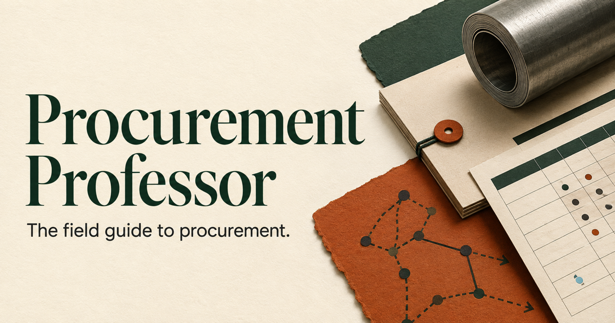 Procurement Guides | Procurement Professor